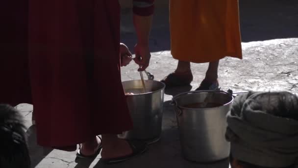 Vale Spiti Frio Deserto Montanha Vale Localizado Alto Das Montanhas — Vídeo de Stock