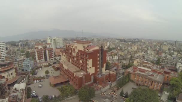 Drone Sobre Ghat Religous Nepal — Vídeo de Stock