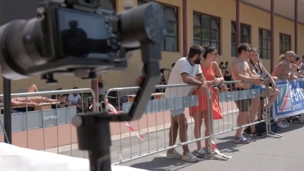 Διαγωνισμός Crossfit Την Ημέρα Στην Ιταλία — Αρχείο Βίντεο