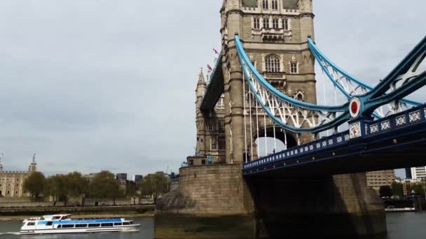 Torenbrug Londen — Stockvideo