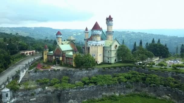 Fantasy World Abandon Amusement Park Lemery Batangas Philippines Shot Using — стокове відео