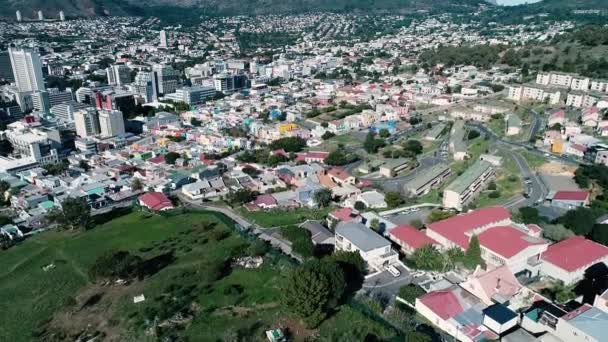 Metraje Sea Point Ciudad Del Cabo Sudáfrica Con Dji Phantom — Vídeo de stock