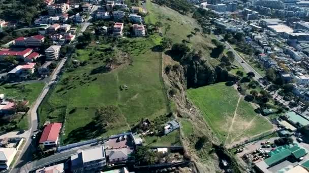 Metraje Sea Point Ciudad Del Cabo Sudáfrica Con Dji Phantom — Vídeo de stock