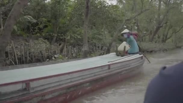 메콩삼각주에 아름다운 베트남의 — 비디오