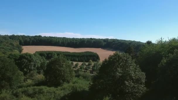 夏末比利时南部农村地区沙勒鲁伊地区 — 图库视频影像