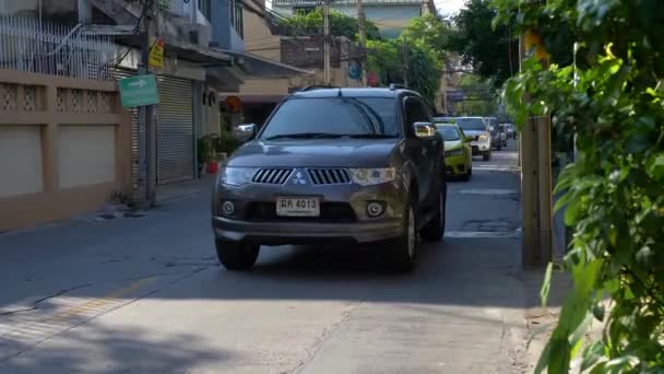 Traffico Nel Centro Bangkok — Video Stock