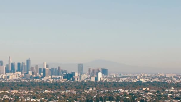 Pusat Kota Los Angeles — Stok Video