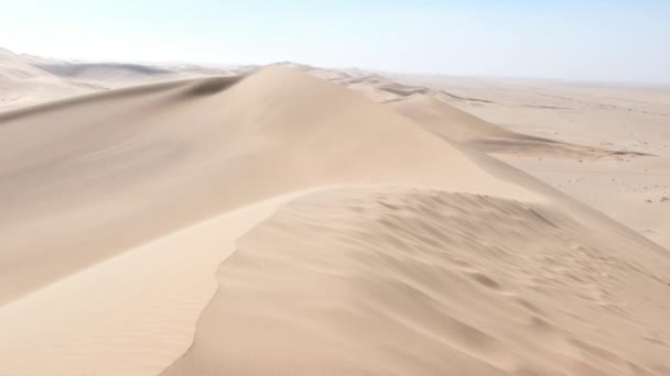 Images Dune Dune Sable Près Swakopmund Walvis Bay Namibie Afrique — Video