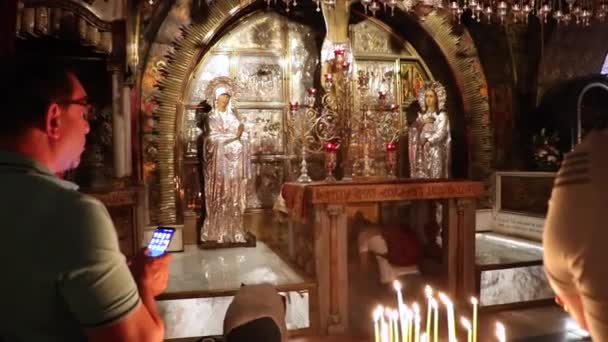 Vista Del Santo Sepulcro Jerusalén — Vídeos de Stock