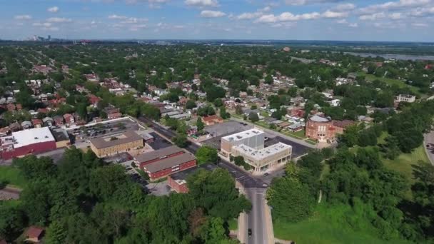 Este Lote Fue Viaje Rápido Bonito Parque Sur Saint Louis — Vídeos de Stock