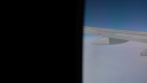 Vista Janela Avião — Vídeo de Stock
