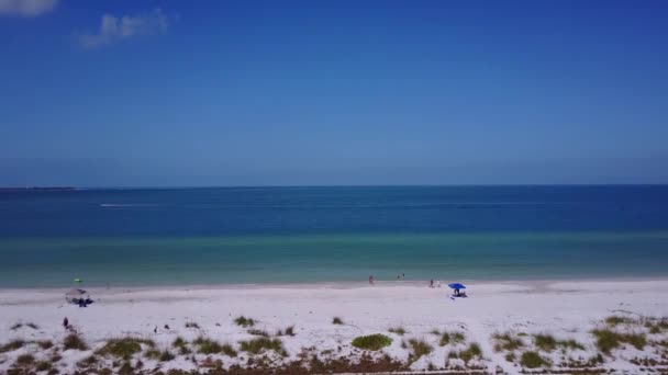 Colorata Vista Sull Oceano Drone View Usa Florida — Video Stock
