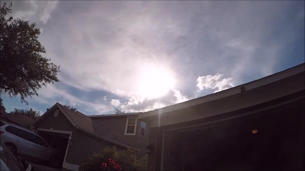 Cloudy Sky Time Lapse — Stock Video