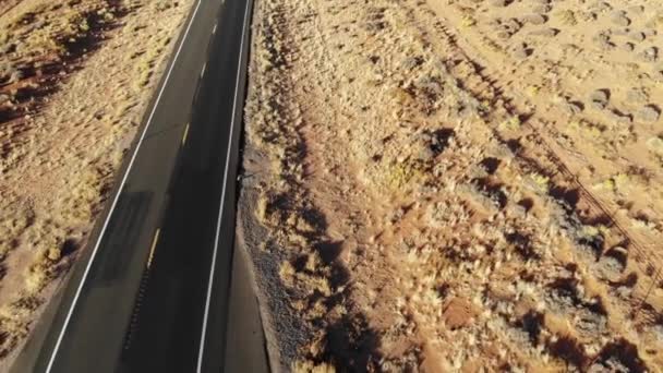 Kijk Naar Het Prachtige Monument Valley Drone Footage — Stockvideo