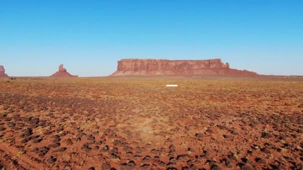 Otoczenie Monument Valley Utah Nagranie Dronów — Wideo stockowe