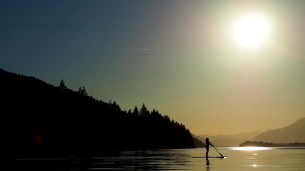 Заході Сонця Канаді — стокове відео