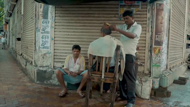 Kalkutta Früher Kalkutta Ist Die Hauptstadt Des Indischen Westbengalen Gegründet — Stockvideo