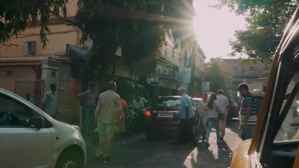 Kalkutta Früher Kalkutta Ist Die Hauptstadt Des Indischen Westbengalen Gegründet — Stockvideo