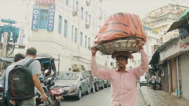 Kalkutta Früher Kalkutta Ist Die Hauptstadt Des Indischen Westbengalen Gegründet — Stockvideo