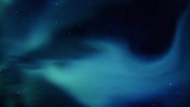 Pulsierende Ionosphärische Polarlichter Mit Hoher Empfindlichkeit — Stockvideo