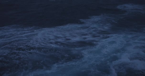 Zeitlupenbilder Von Der Überquerung Der Drake Passage Die Antarktis Einem — Stockvideo