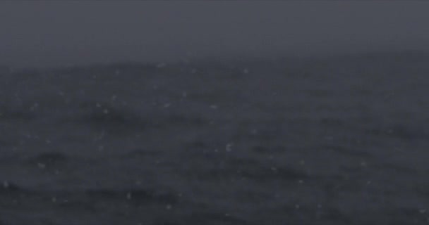 Slow Motion Beelden Van Het Oversteken Van Drake Passage Naar — Stockvideo