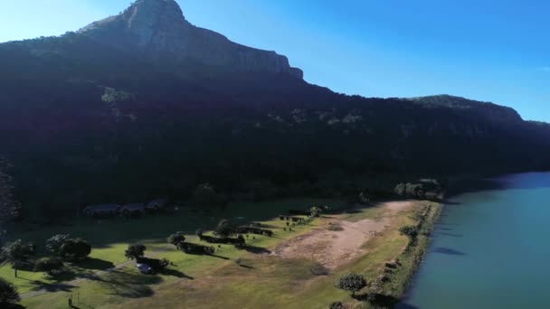 南非圣约翰港的无人机天景 — 图库视频影像