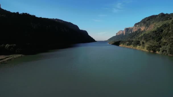 Drone Skyview Port Saint John África Sul — Vídeo de Stock