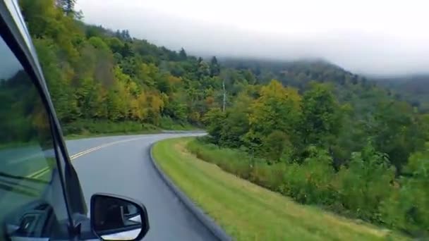 Condução Lado Montanha — Vídeo de Stock