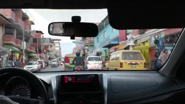 Conduciendo Por Ciudad Brasil — Vídeos de Stock