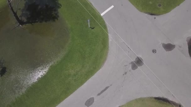 Esto Imágenes Drones Del Piloto Drones Autorizado Las Inundaciones Lluvias — Vídeos de Stock