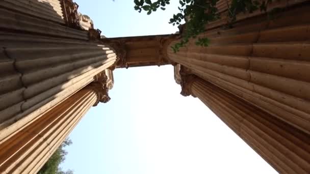 Hermoso Edificio Neoclásico San Francisco — Vídeo de stock