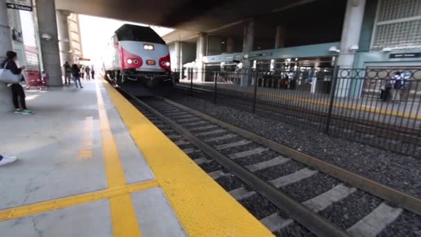 Подорож Поїздом Сан Франциско — стокове відео