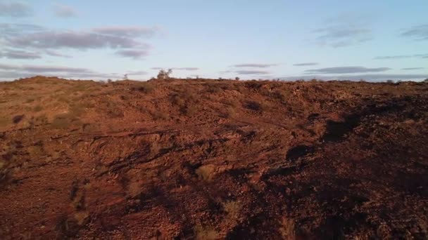 Hora Dorada Outback Australiano — Vídeos de Stock