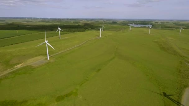 Campagne Anglaise Wind Turbines Windmills — Video