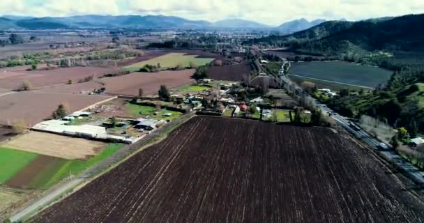 Şili Nin Hava Görüntüsü — Stok video