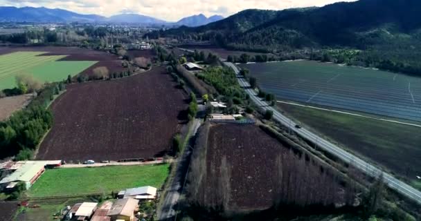 Flygbilder Från Chile Dji Phantom Pro Fps — Stockvideo