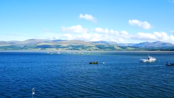 Vista Nieve Desde Beaumaris — Vídeo de stock