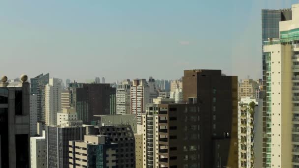 Piękne Widoki Miasto Sao Paulo Brazylia — Wideo stockowe