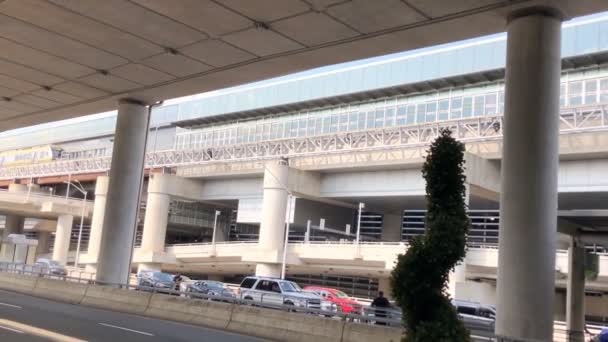 Exterior Toronto Airport Scene — Stock Video