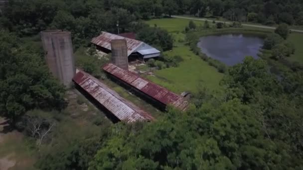 Opuszczona Farma Alabamie — Wideo stockowe