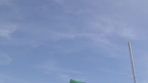 Caluroso Día Verano Playa Copacabana Río Janeiro Brasil — Vídeos de Stock