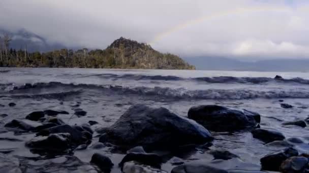 Vue Sur Niveau Eau Nouvelle Zélande — Video