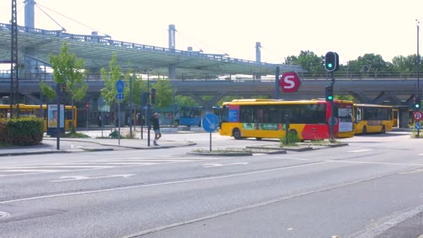 デンマークの公共交通機関 — ストック動画