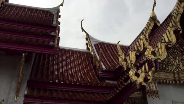 View Marble Temple Roof5 — Stock Video