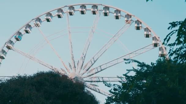 Roda Ferris Olho Mais Barato — Vídeo de Stock