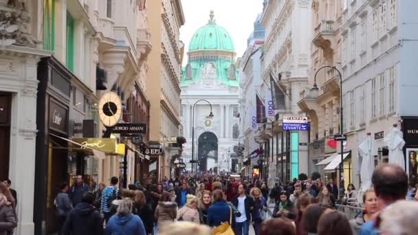 维也纳市中心每日时间录像 — 图库视频影像