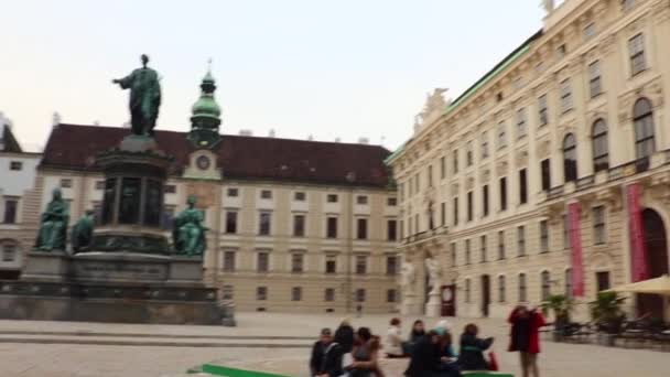 Vienna Austria Moment Day Time Footage — Stock Video