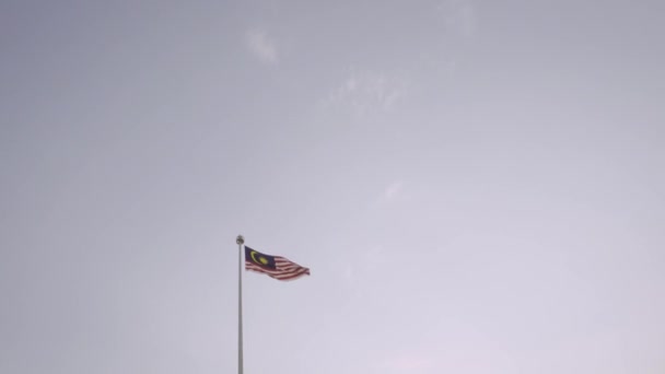 Bendera Nasional Malaysia — Stok Video
