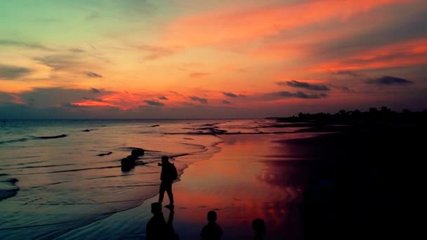 Scattato Questa Foto Sulla Spiaggia Kuakata — Video Stock